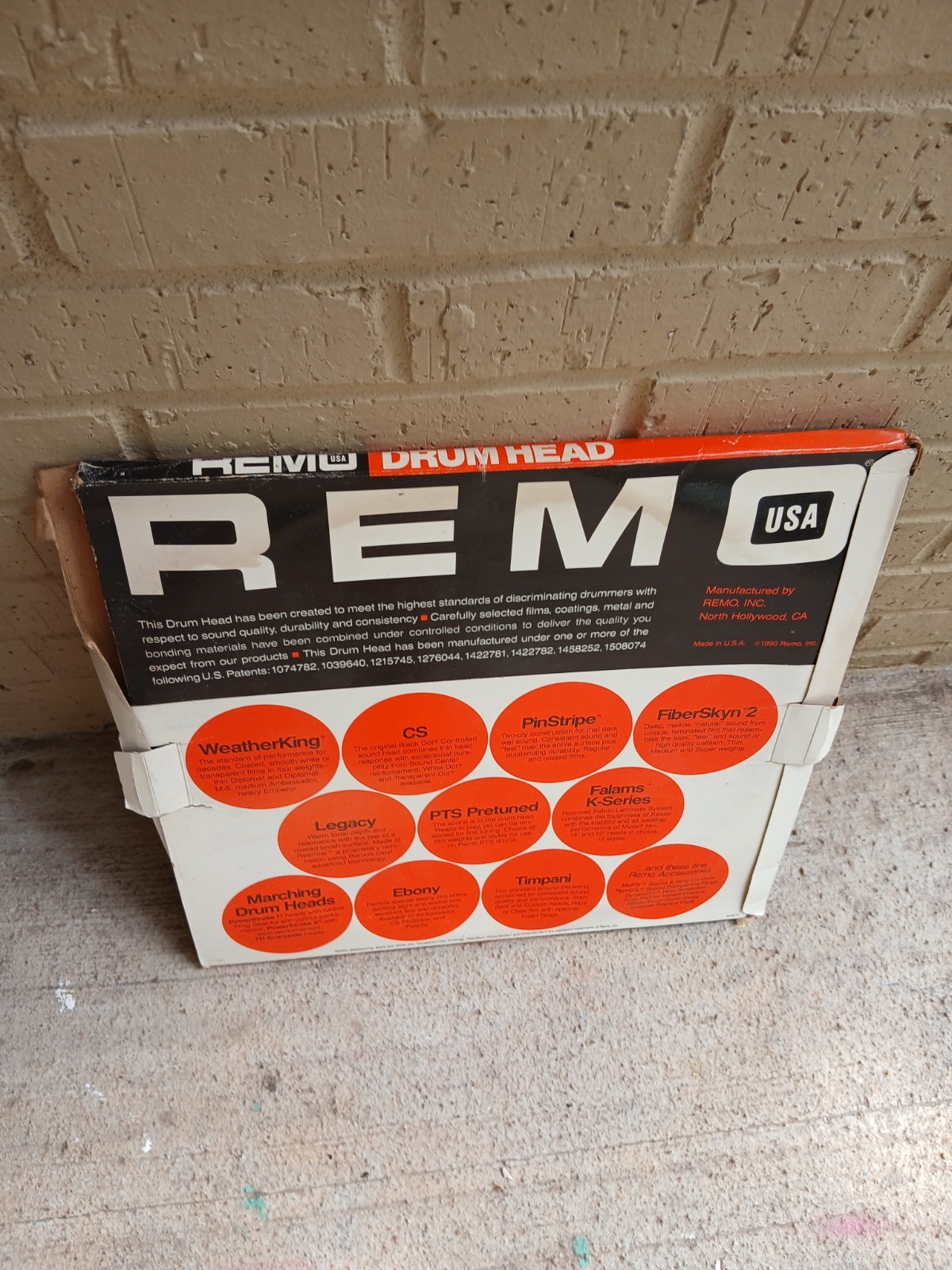 REMO Emperor Drumhead Clear - 14" Batter BE-0314-00 Open Box