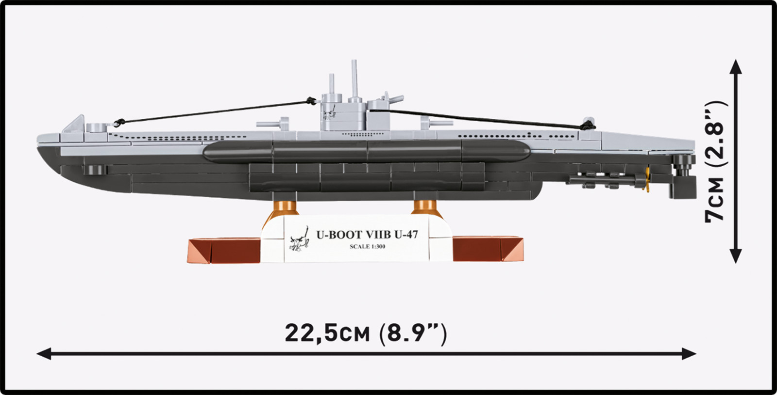 COBI U-Boot VIIB U-47 Set 4858