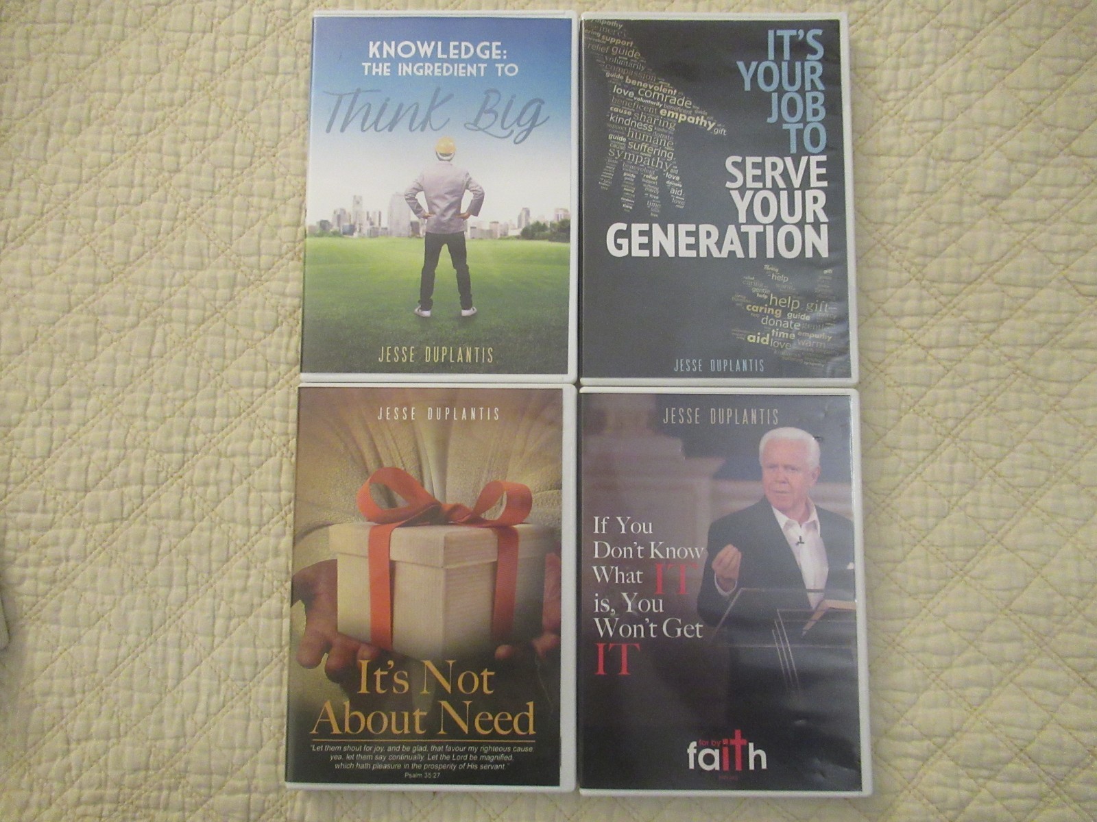 Jesse Duplantis Sermon DVD 4-Set