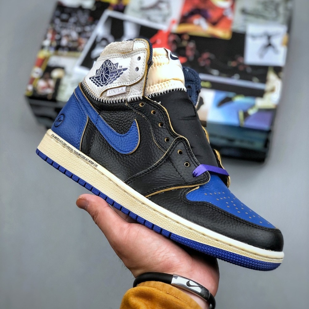 AJ1 Retro High OG SP Fragment x Union LA Sport Royal IO7847-001