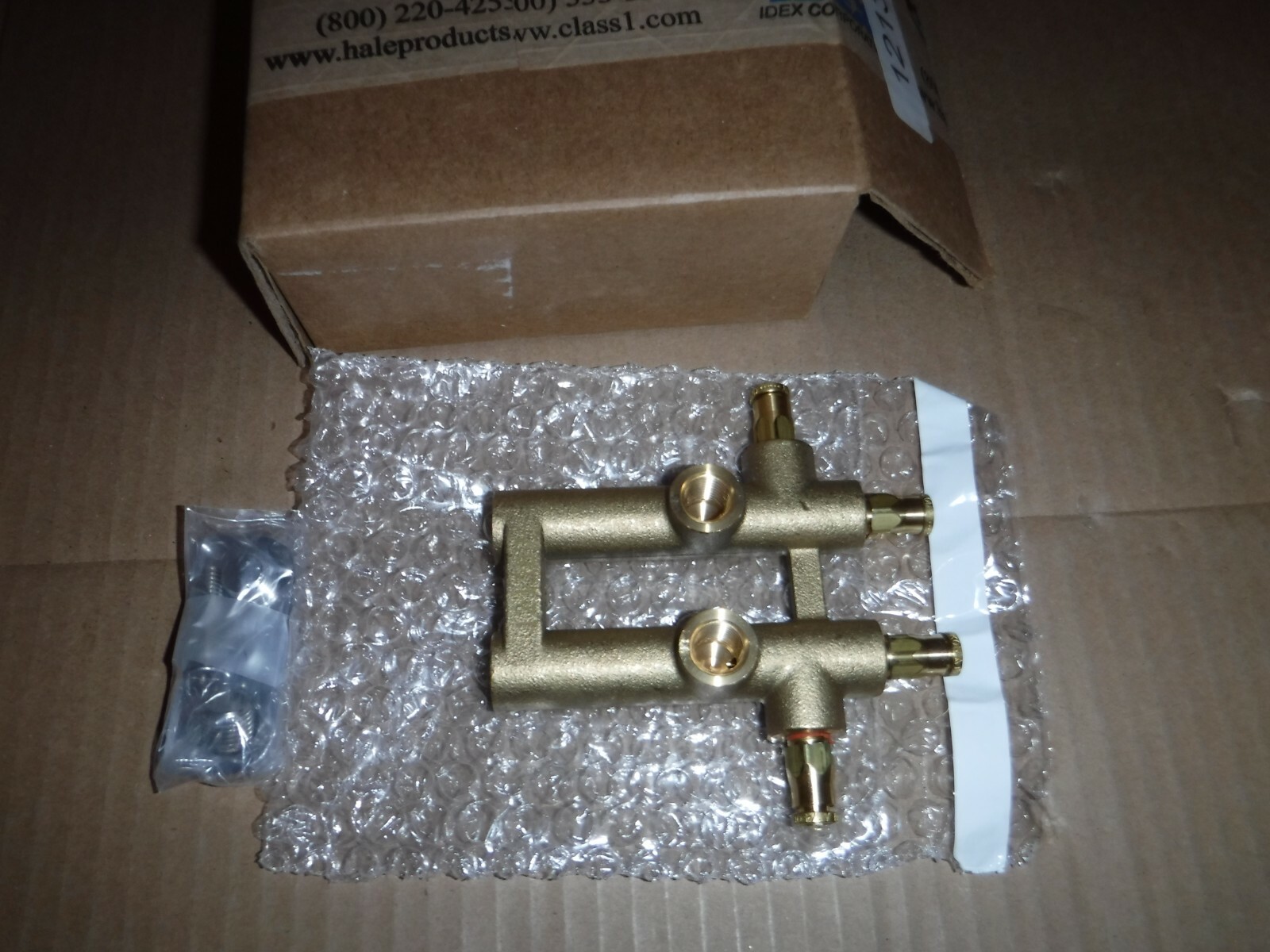 NEW HALE TEST PORT ASSEMBLY MODEL 121384