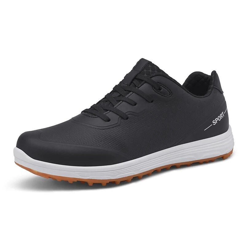 Men's Fashion Comfortable Golf Shoes Waterproof Non-slip Grass Walking Shoes