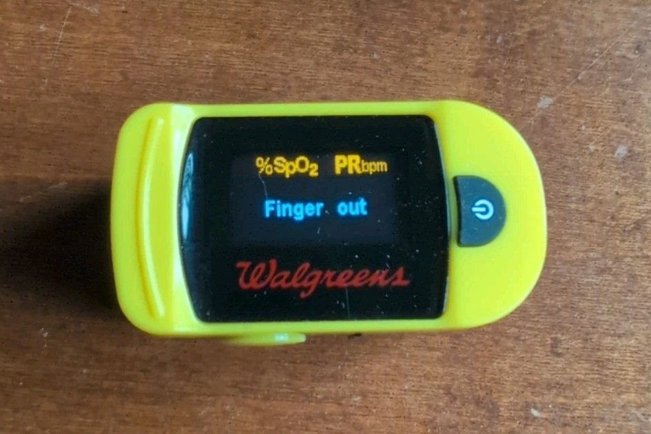 Walgreens Fingertip Pulse Oximeter - Yellow