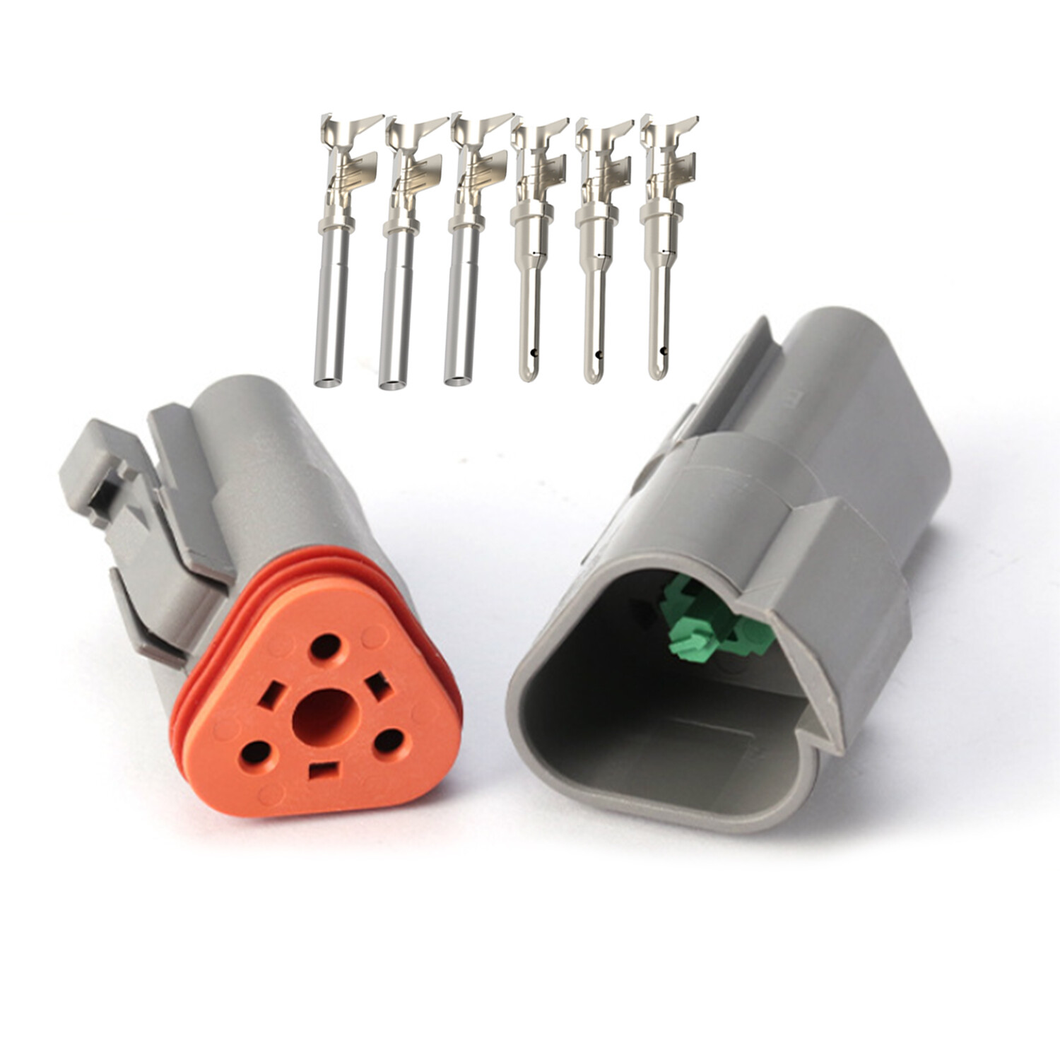 3 Pin DT04-3P DT06-3S Electrical Connector Kit Replacement for Deutsch