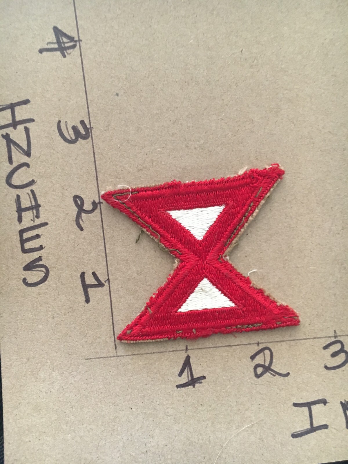 WW2 to Korea era 10th US Army c/e no glow Patch 4/24/25