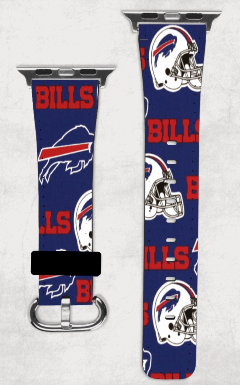 Buffalo Bills Apple Watch Band NEW 38/40/41 & 42/44/45 NFL Football