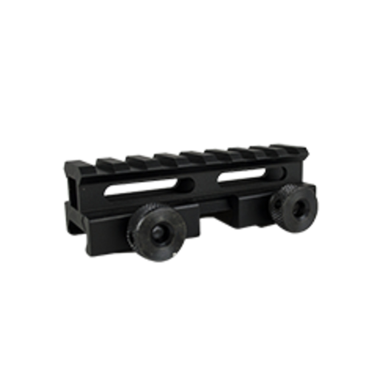 Valken Riser Mount 3/4" Airsoft Paintball Rifle Accessory w/ 8 Slots Black NEW