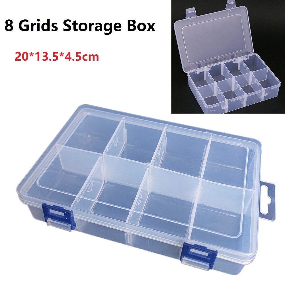 Storage Box Container Plastic Replacement Compartment Display Organizer