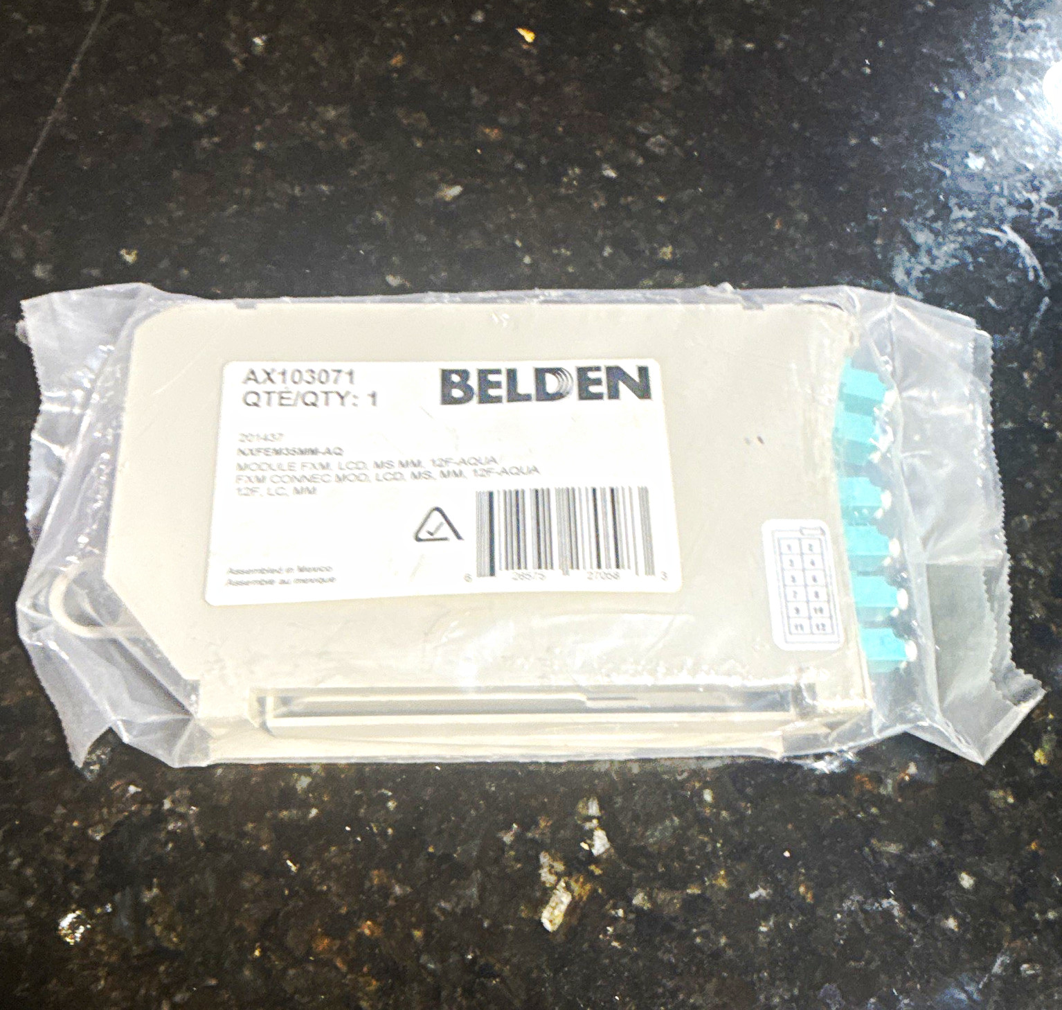 Belden 12-Port LC Fiber Casette AX103071