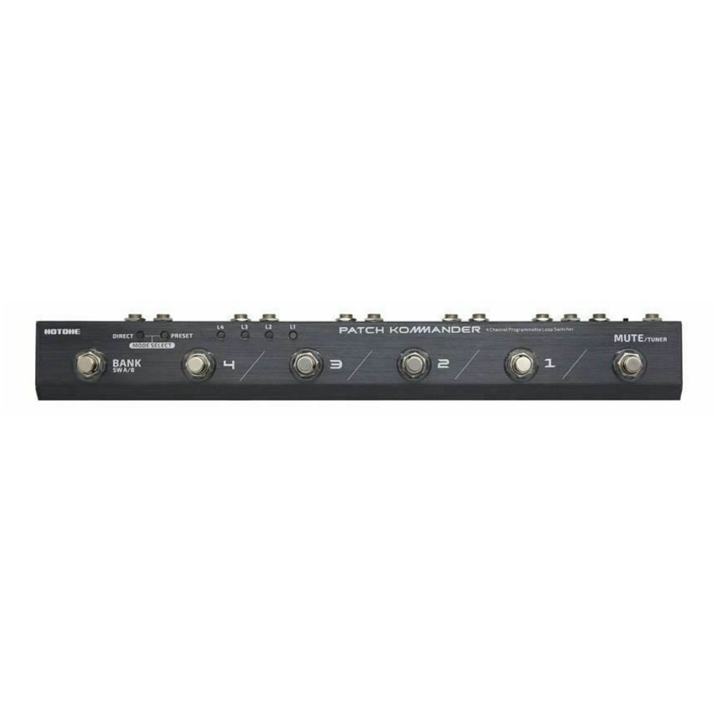 HOTONE PATCH KOMMANDER 4-Channel Programmable Loop Switcher Pedal