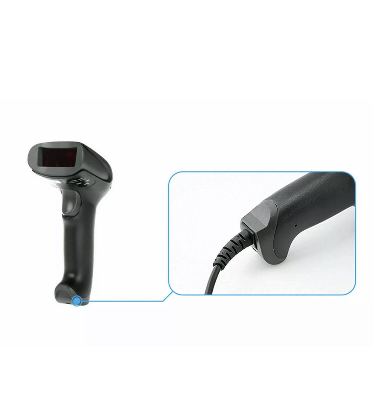 BARCODE READER BARCODE SCANNER WITH USB CABLE LASER GUN Q-A202