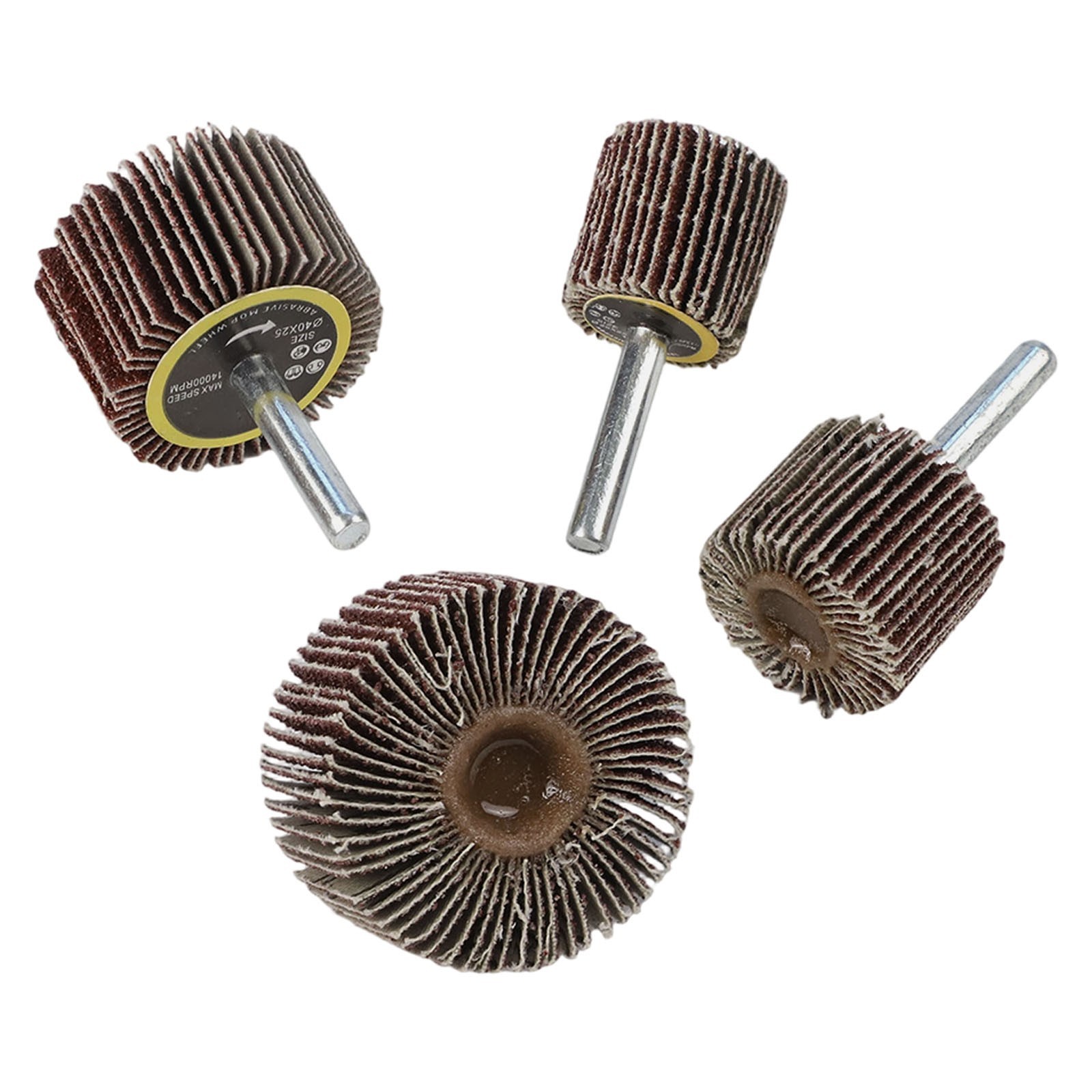 Powerful and Efficient 4PCS Sanding Flap Disc Wheel for Polishing Tasks