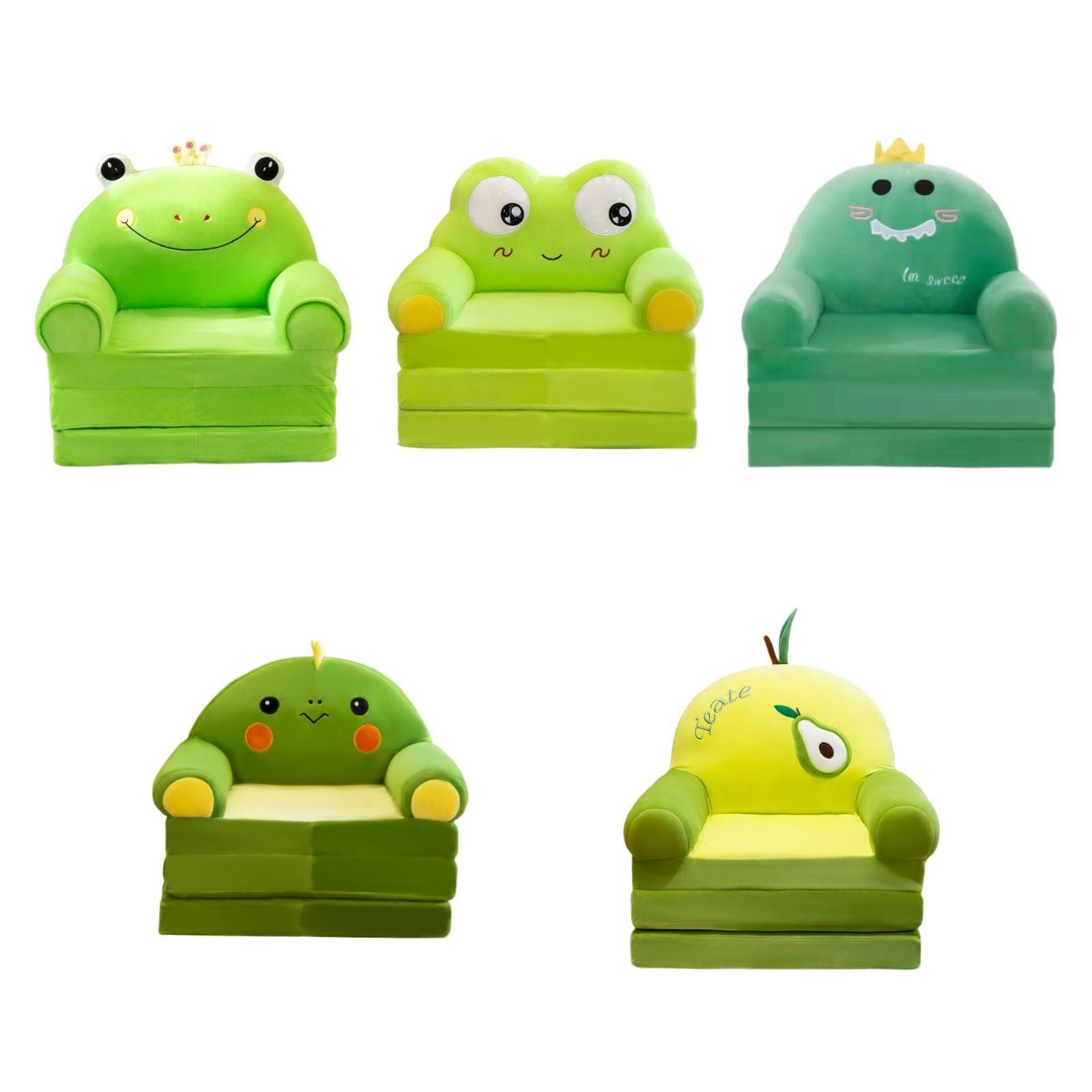 Kids Couch Fold Out Kids Furniture Chair Folding for Bedroom Home