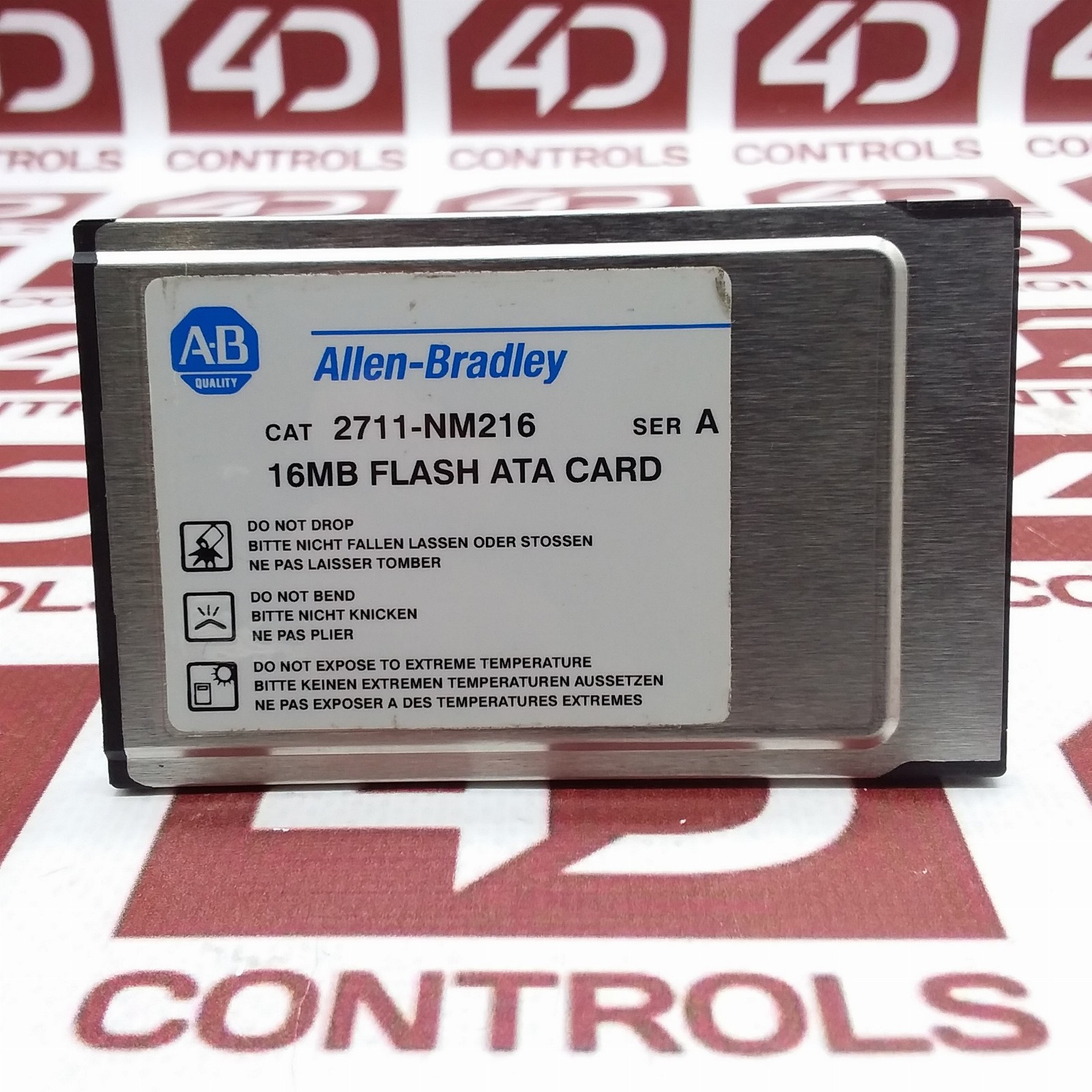 2711-NM216 | Allen Bradley | Flash ATA Memory Card, 16MB  , Used, Ser A