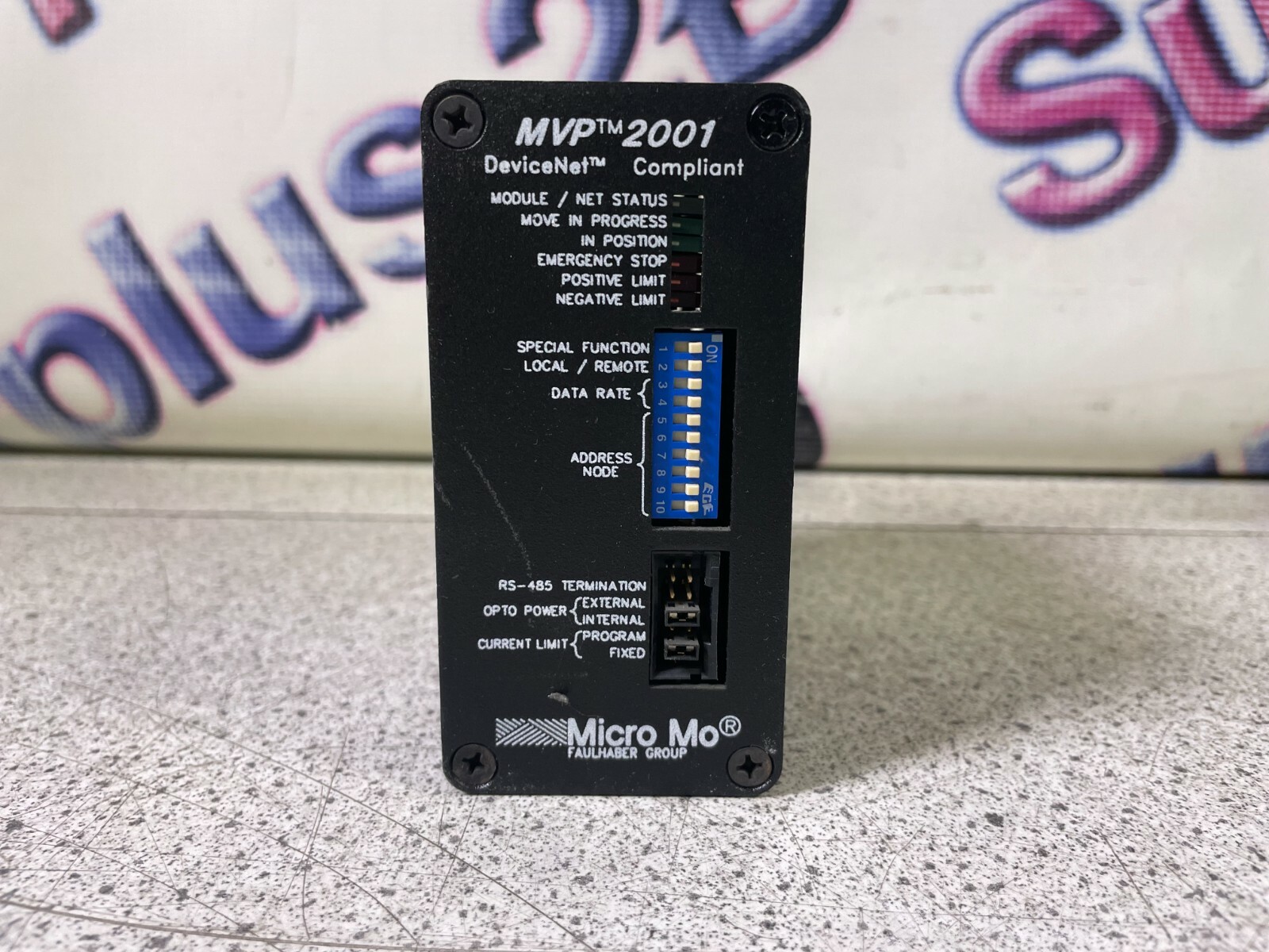 Micro Mo MVP 2001 Single Axis Intelligent Drive MVP 2001A02-0001-07