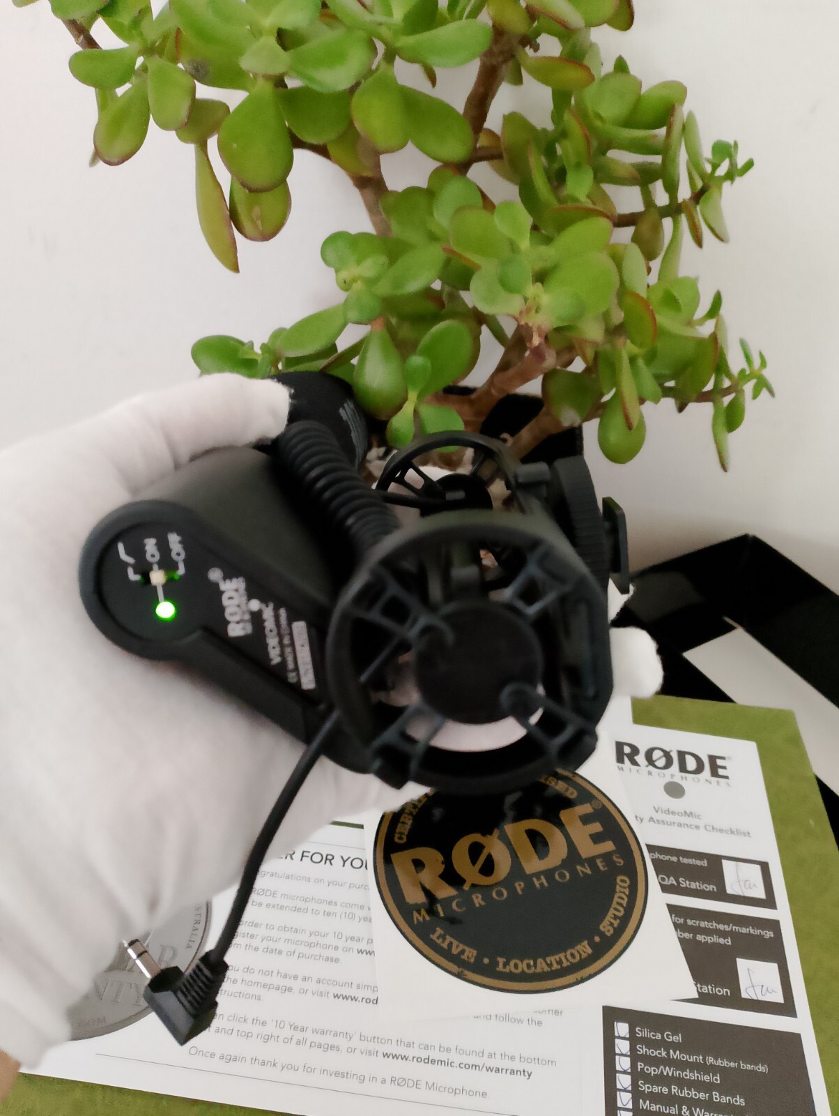 RODE VideoMic Directional Video Microphone. Excellent working condition