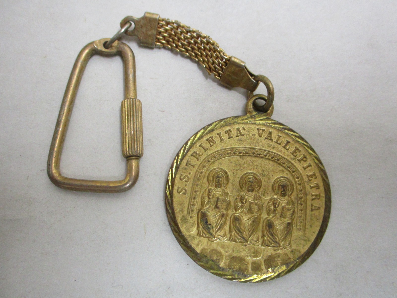 S.S. Trinita Vallepietra Religious Key Chain IL PRIMO MIRACOLO