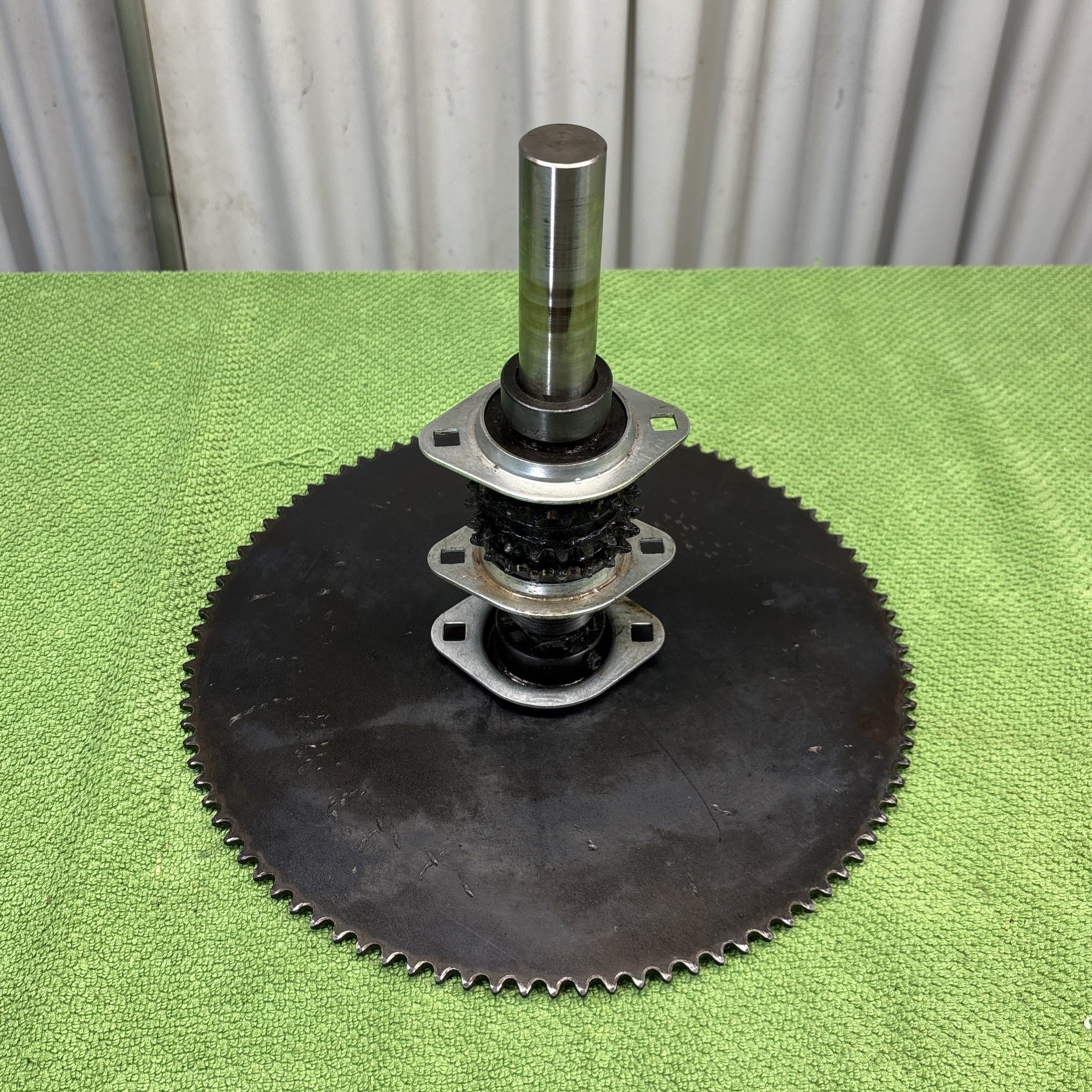 NU-STEP TRS-3000 RECUMBENT STEPPER MAIN SPINDLE CRANK BEARING SET 11.5"