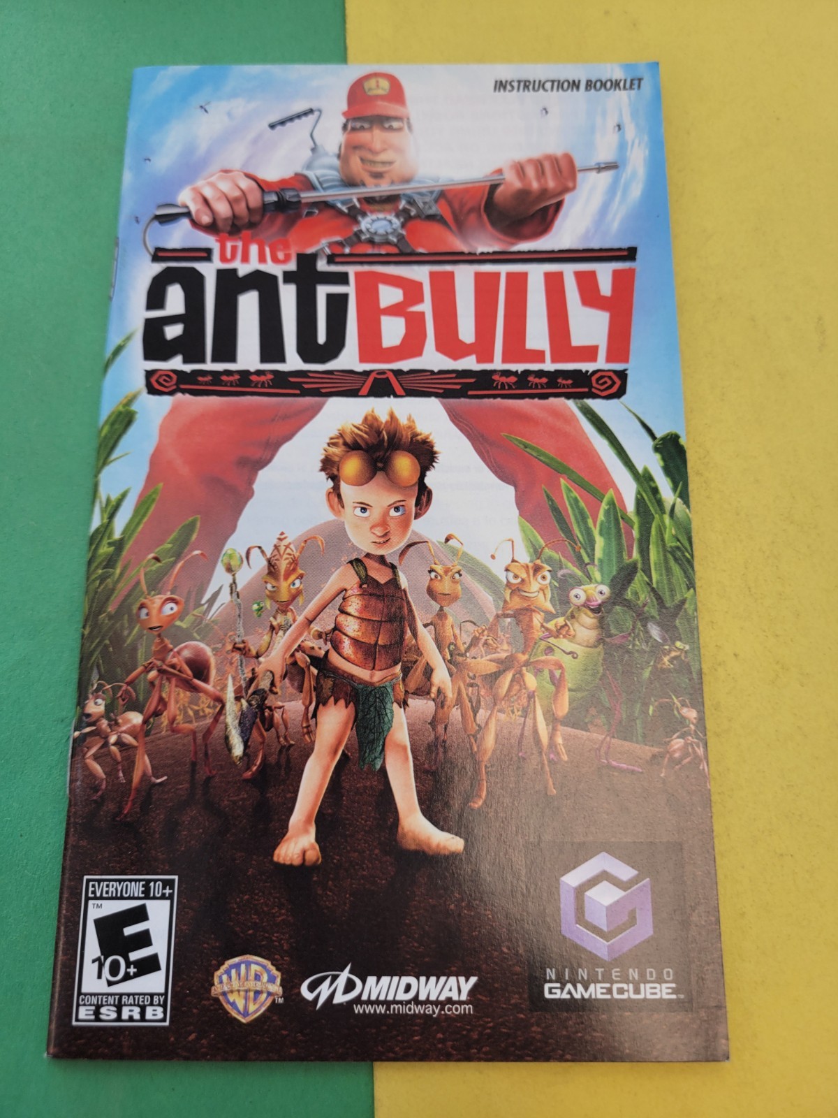 The Ant Bully (Nintendo GameCube) Original Instruction Manual Only