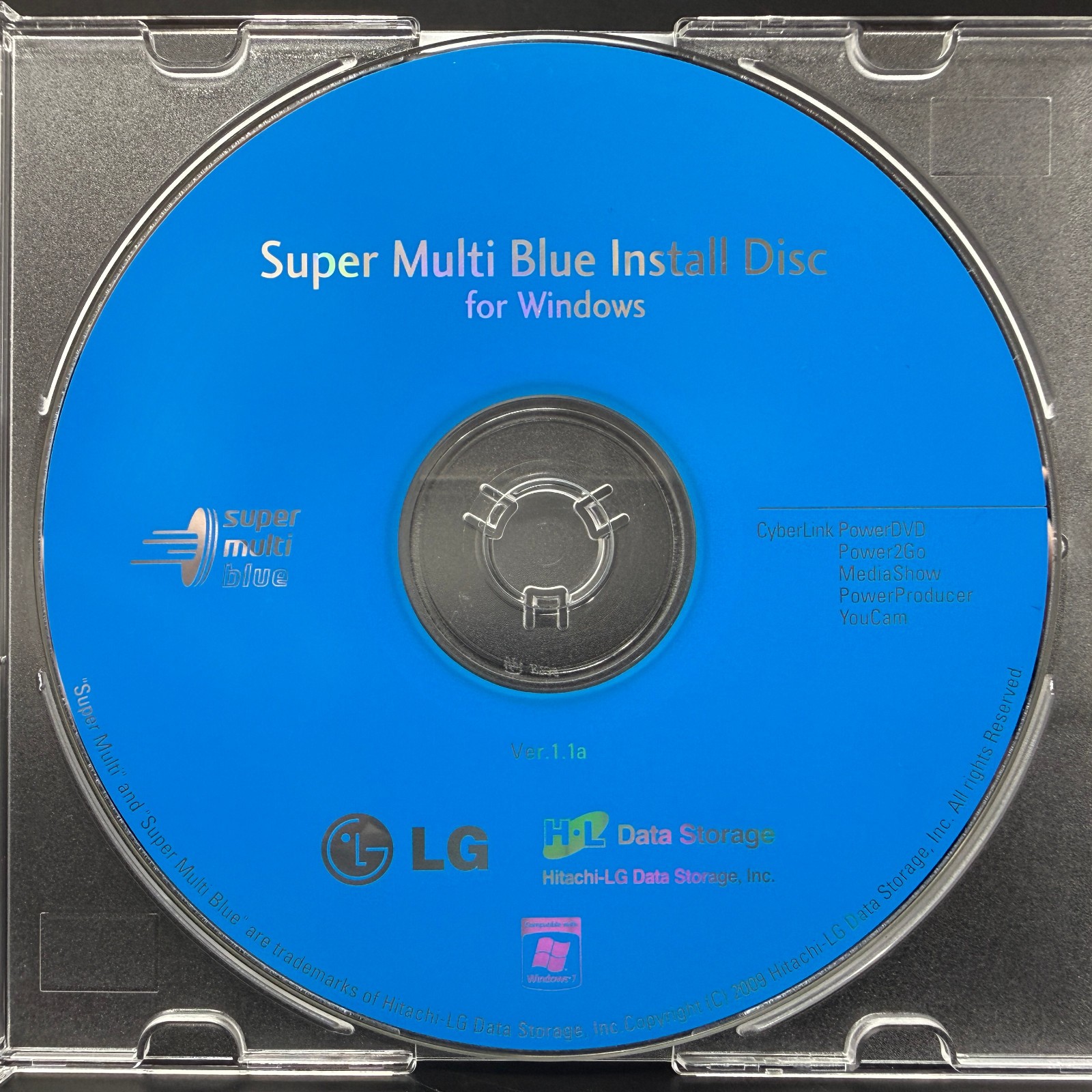 LG Super Multi Blue Install Disc for Windows Ver. 1.1a (PC) *DISC ONLY*