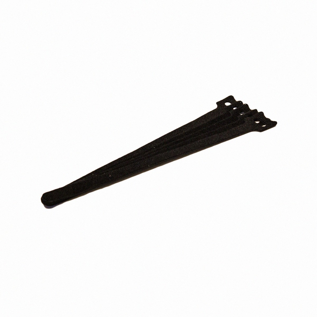 10 Inch Hook and Loop Reusable Strap Cable Cord Wire Ties 50 Pack Black