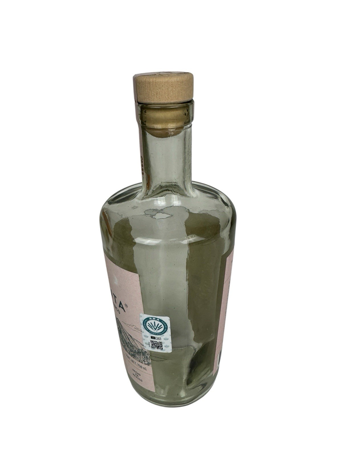 Mijenta Tequila Blanco Empty Bottle 750ml