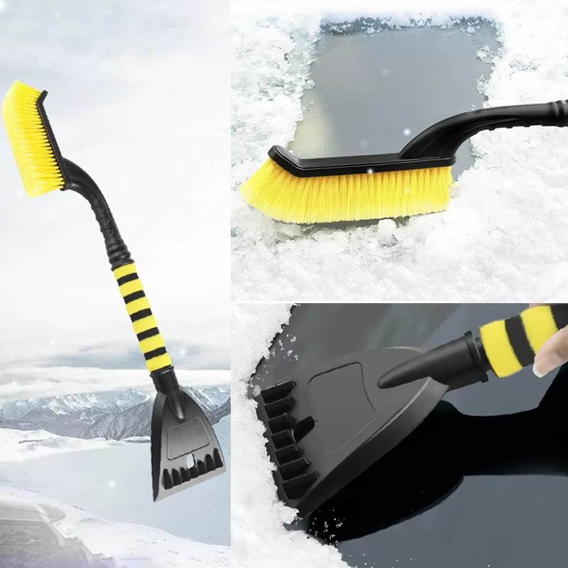 CAR SNOW BRUSH 2-IN-1 PROFESSIONAL RETRACTABLE MULTIPURPOSE ICE SCRAPER