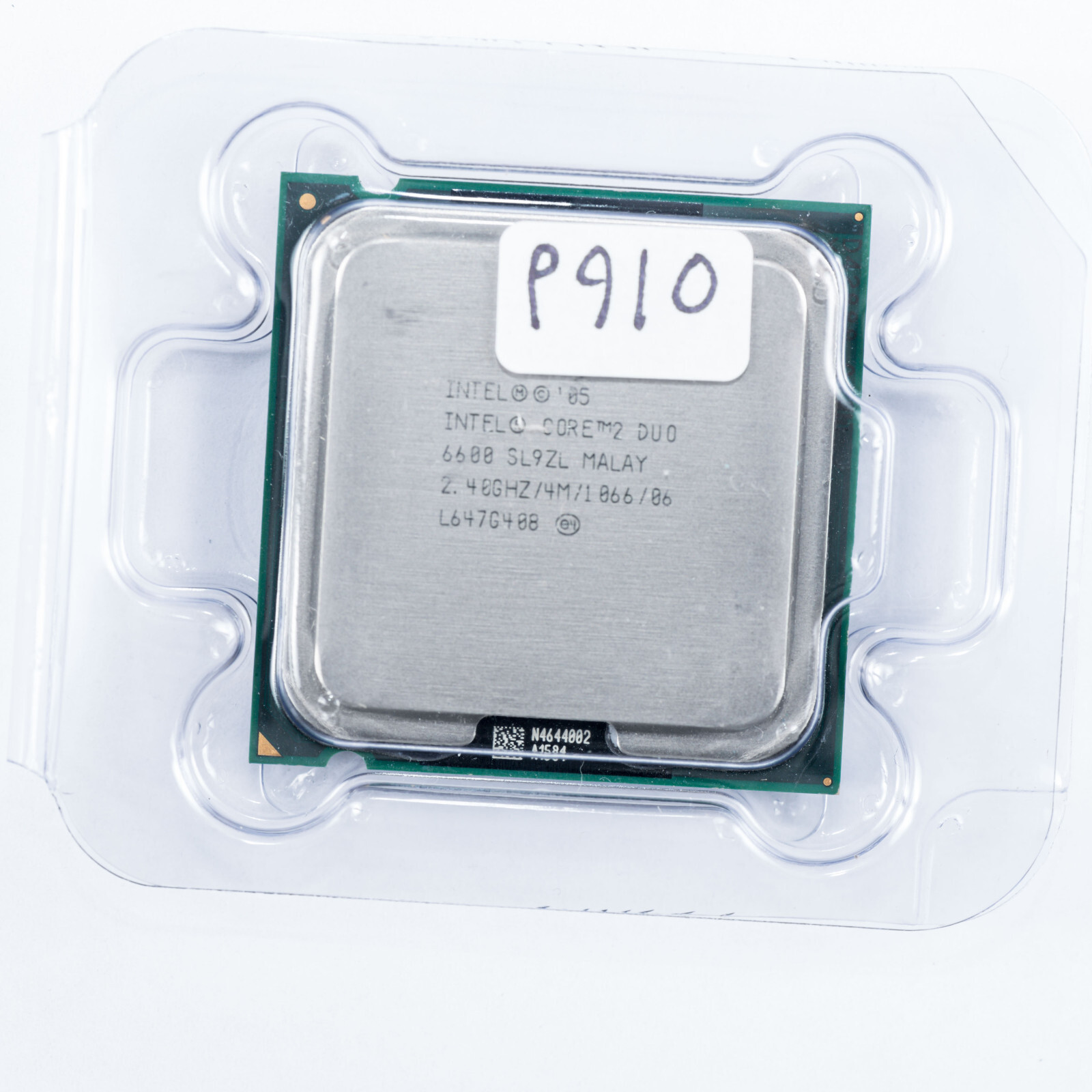 Intel Core 2 Duo E6600 SL9ZL LGA775 2.4GHz Dual Core Processor Windows XP