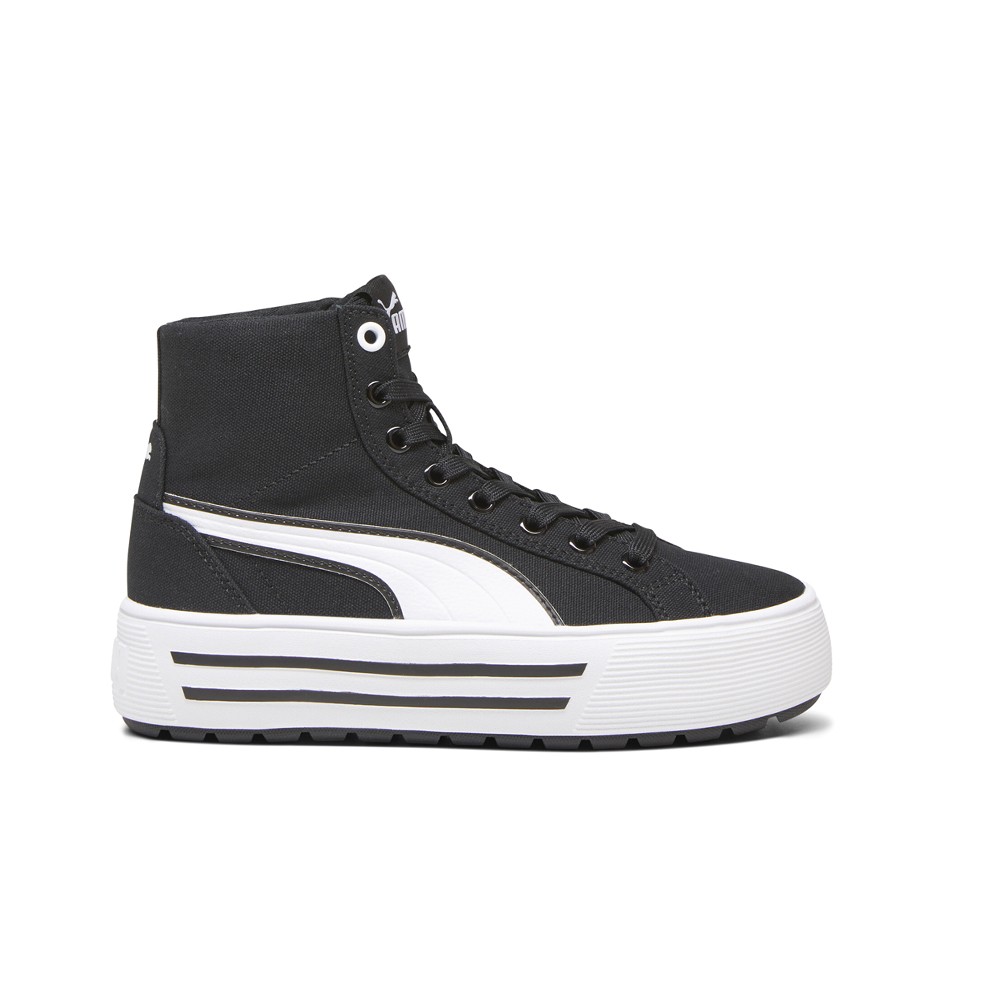 PUMA Kaia 2.0 Mid Platform  Youth Girls Black Sneakers Casual Shoes 39443302