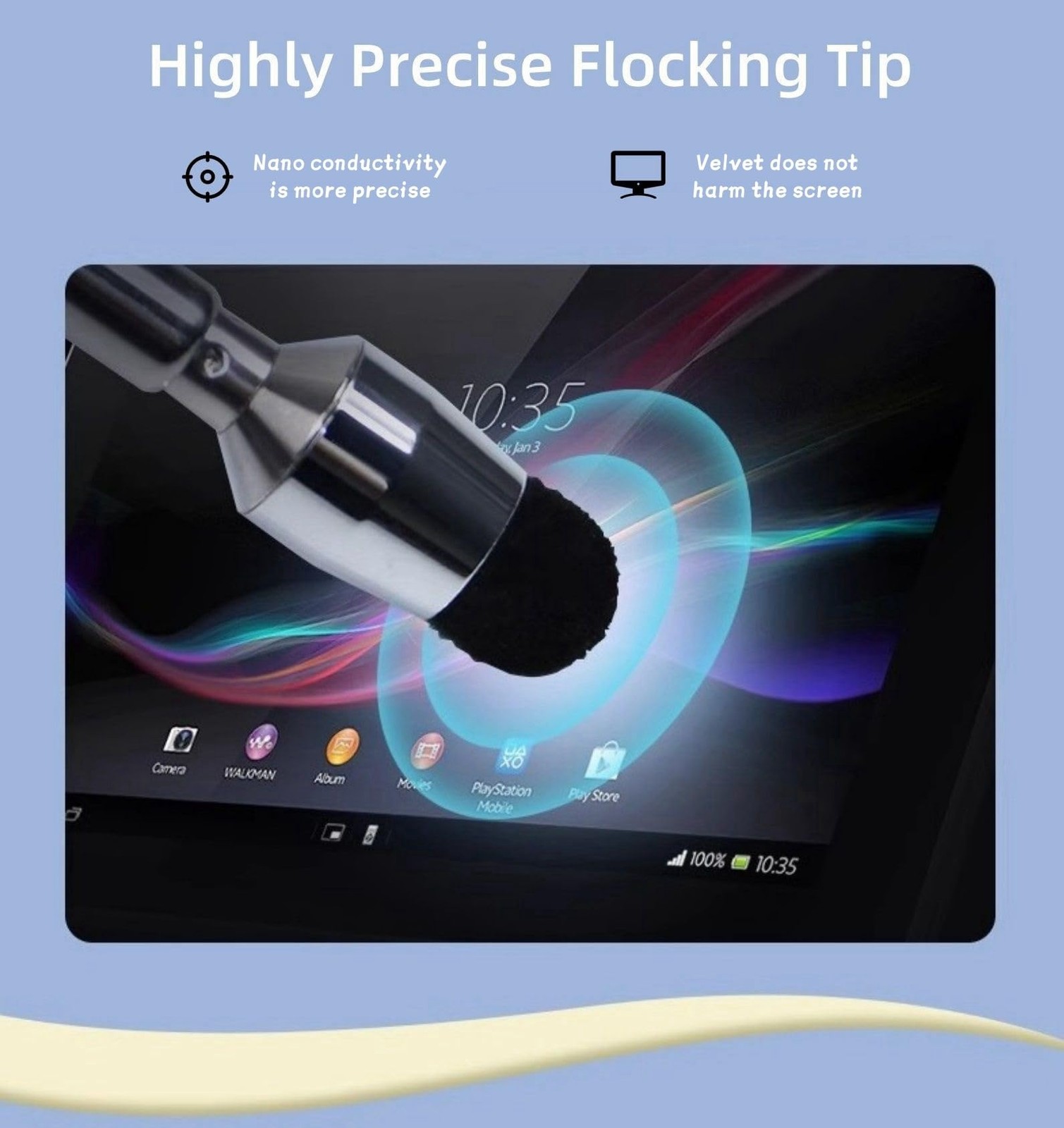 Universal Telescopic Stylus Pen for Touch Screens,Retractable Pointer Stick &...