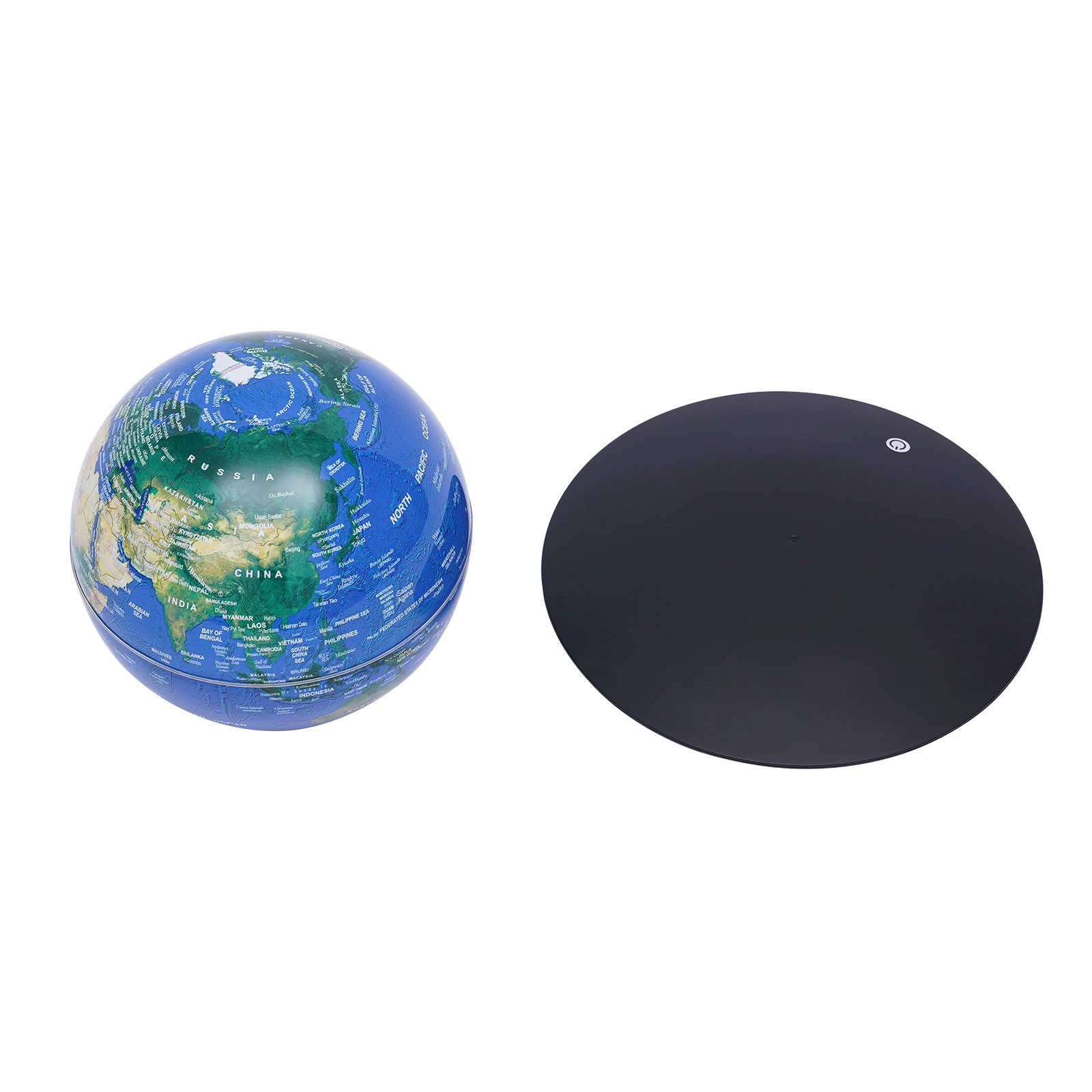 6in Magnetic Levitating Globe with LED Gradient Light Floating Earth Desk Decor
