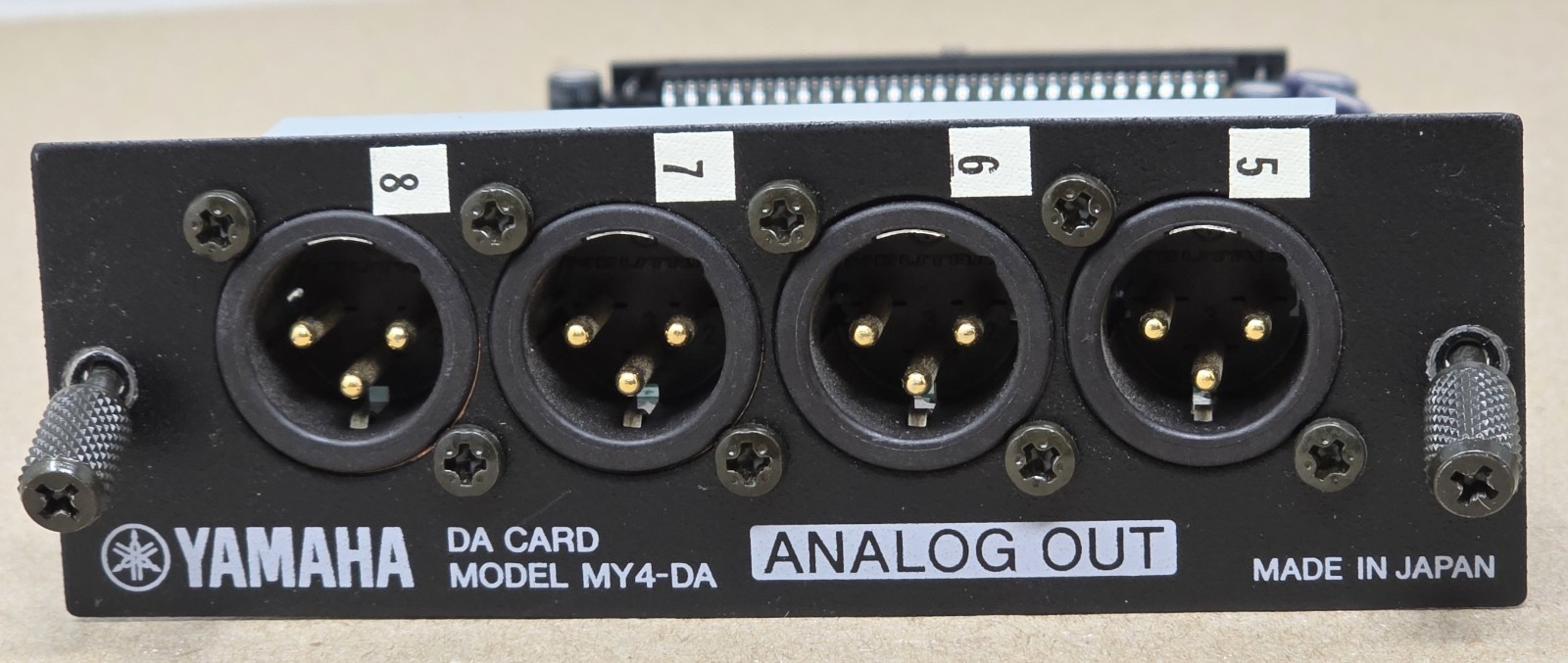 Yamaha MY4-DA 4-Channel Analog Output Card