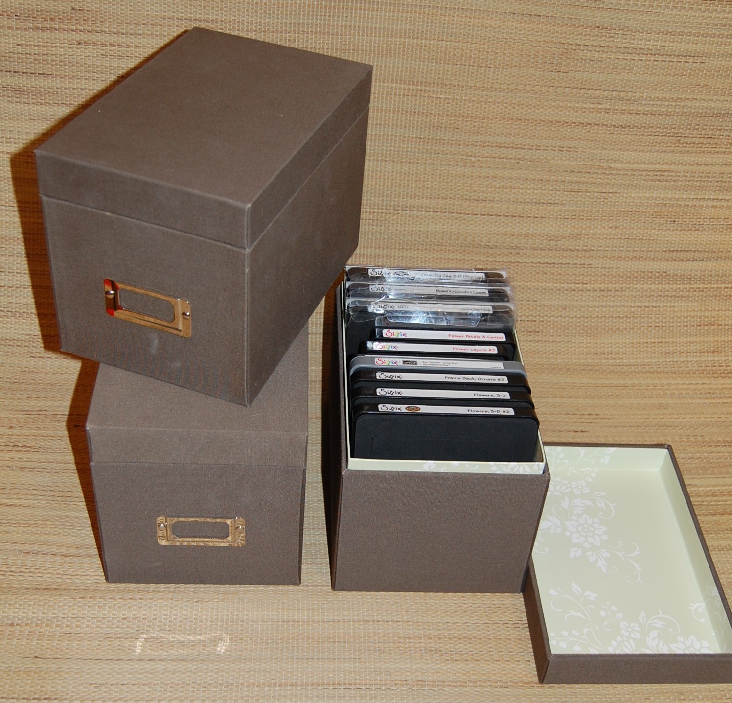 Sizzix BIGZ Die Cutting Dies HUGE Lot w/Storage Boxes #
