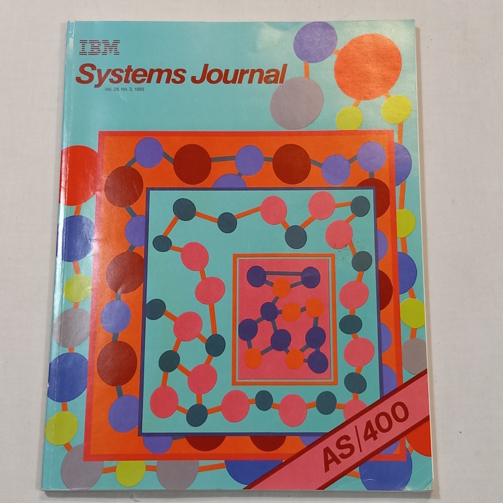 1989 IBM Systems Journal Vol 28 No 3 Book Manual 138pg