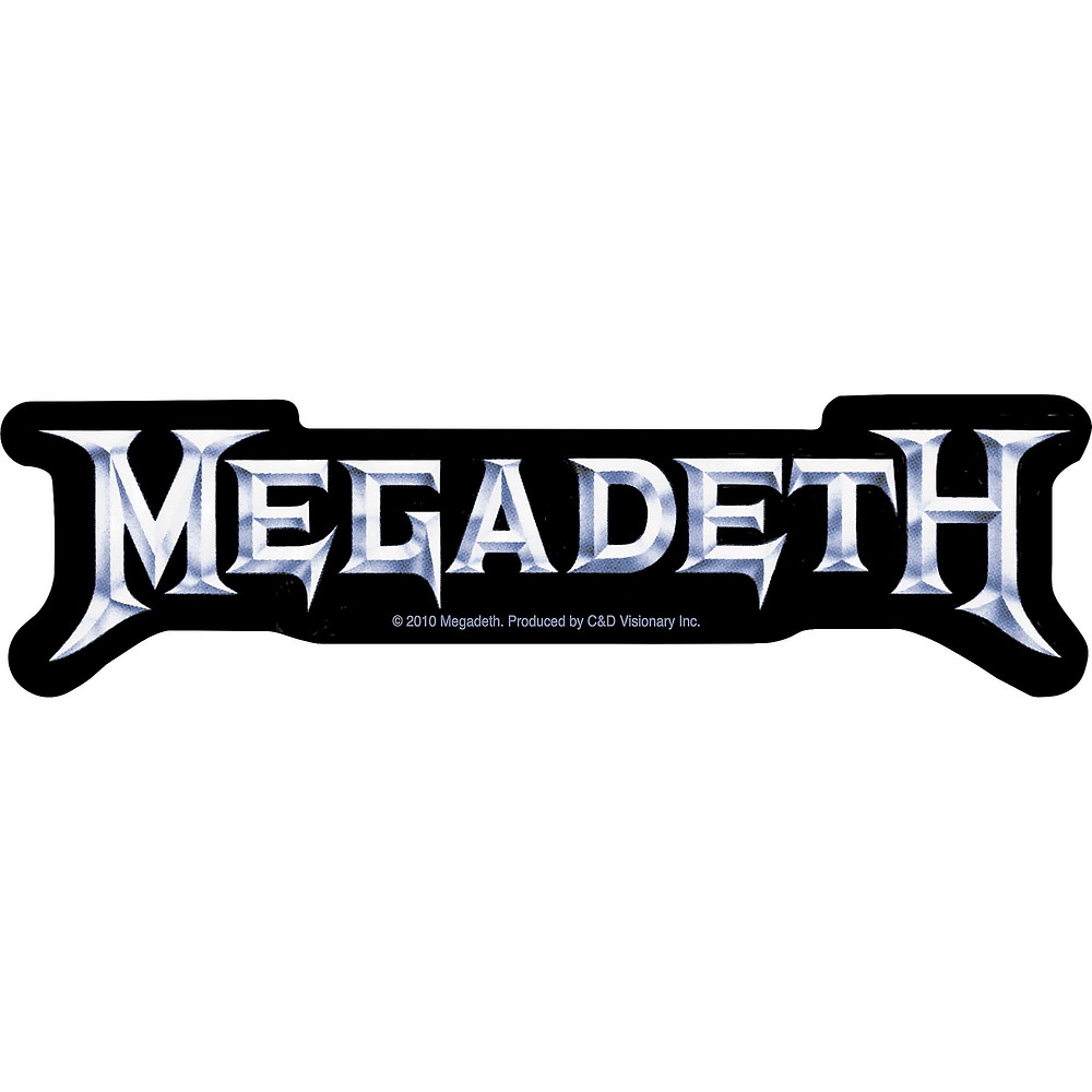C&D Visionary Megadeth Logo Sticker