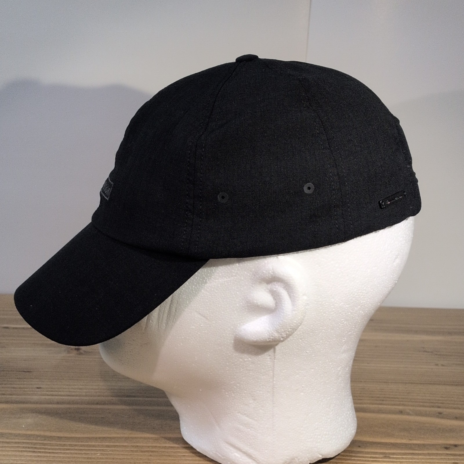 lululemon Black Baseball Hat Adjustable Polyester Nylon One Size