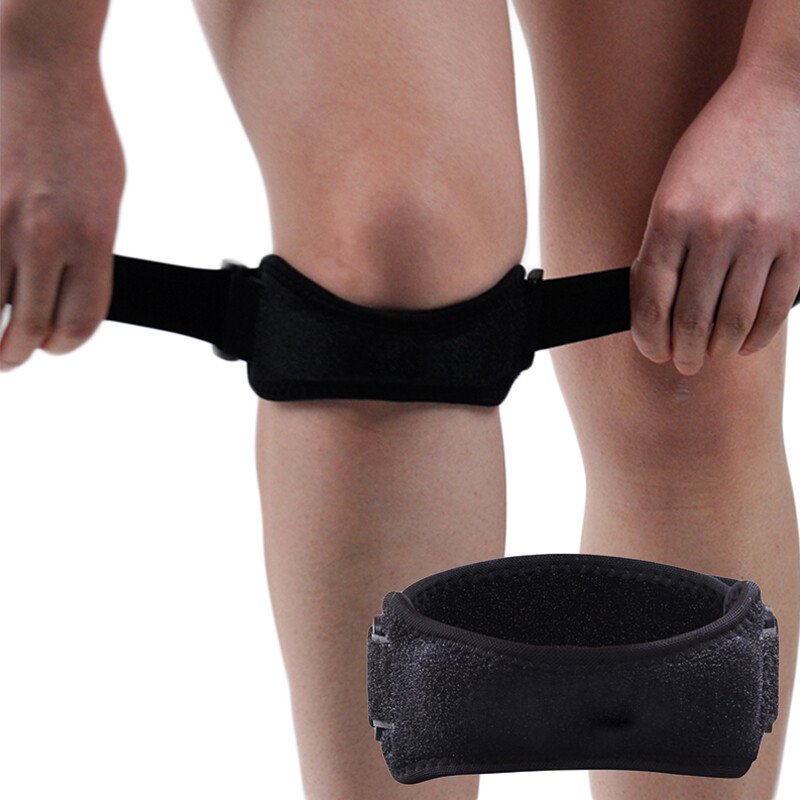 2x Knee Pain Relief Patella Stabilizer Strap Brace Support Running Arthritis