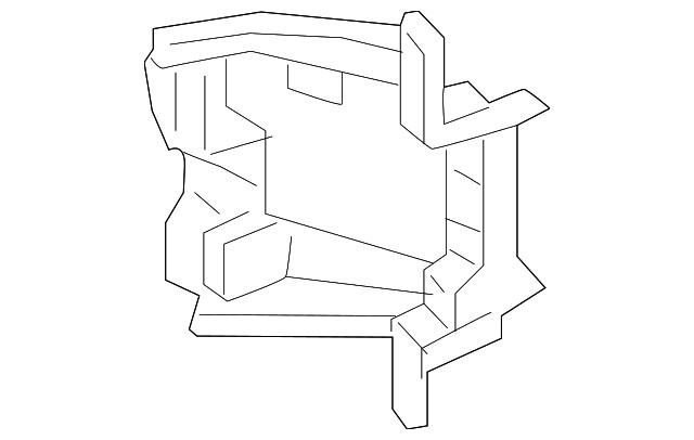Genuine Audi Blind Spot Detection System Warning Sensor Bracket 83A-907-176