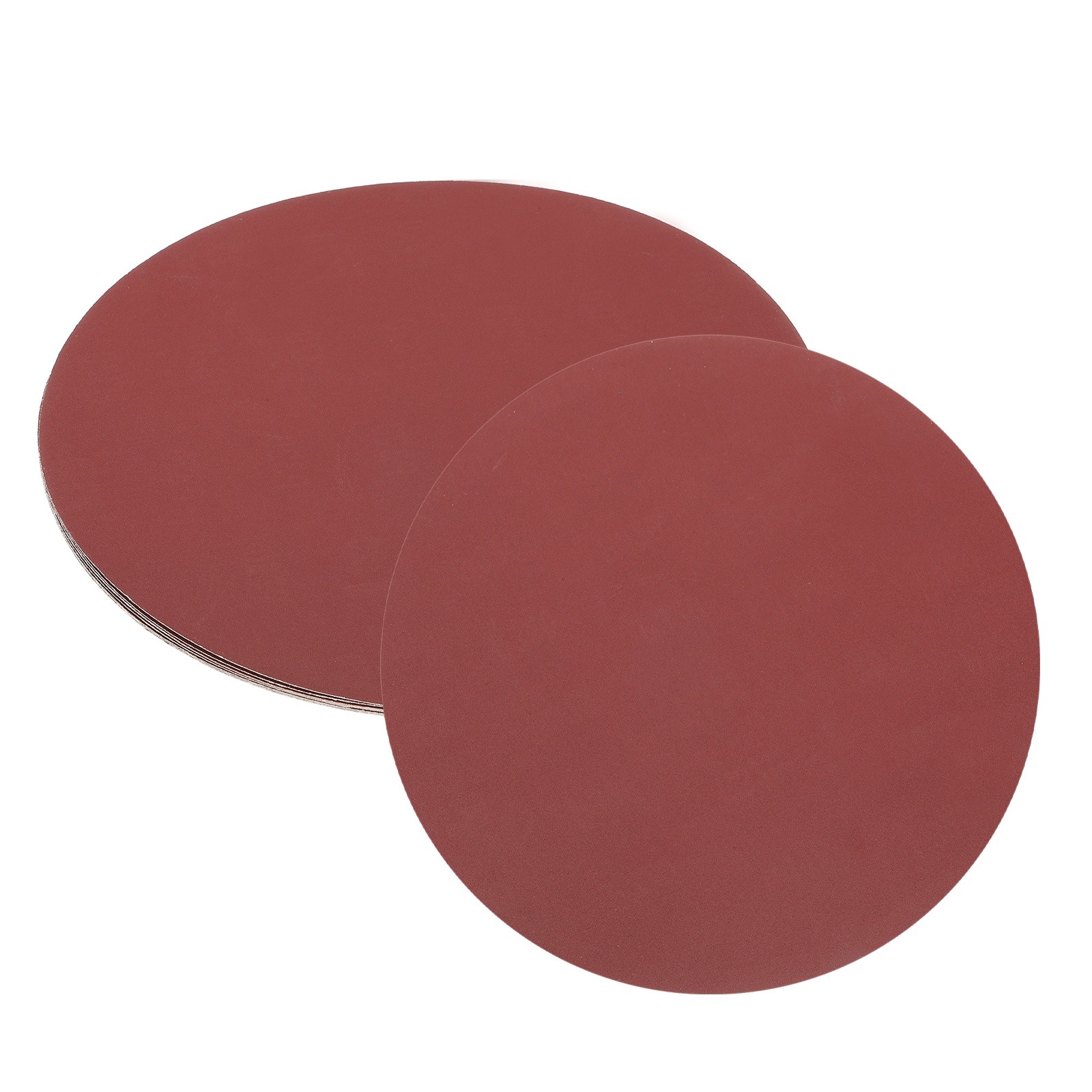 8pcs 10" PSA Sanding Discs 320 Grits Aluminum Oxide Sandpapers Self Adhesive