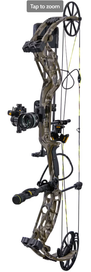 New Bear Archery Adapt 2 LH 5-70lb RTH Bow PIC MOUNT PACKAGE
