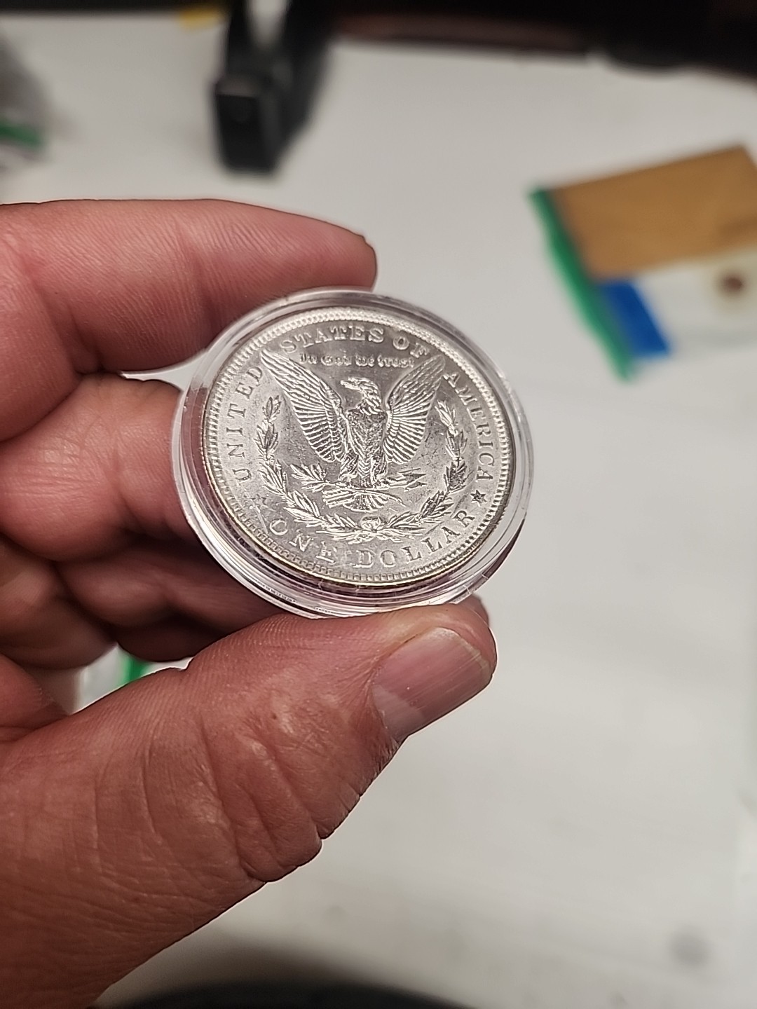1921 MORGAN SILVER DOLLAR IN TOP BU CONDITION!!