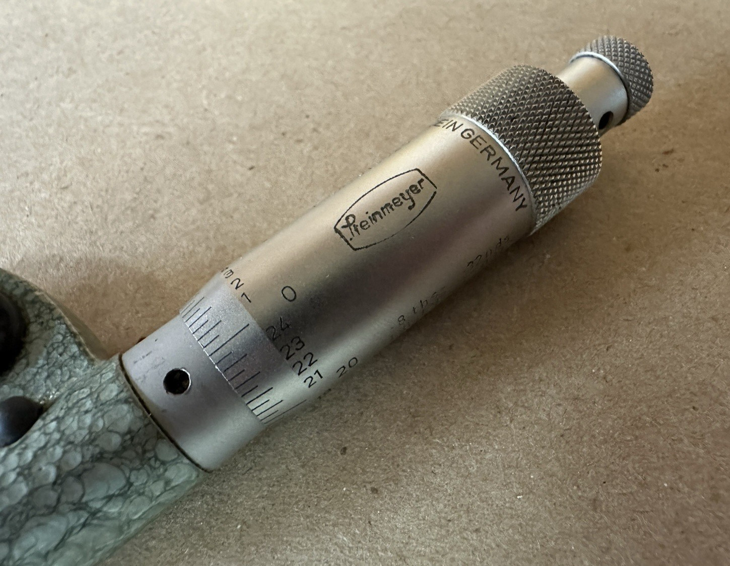 Vintage Steinmeyer Outside Micrometer
