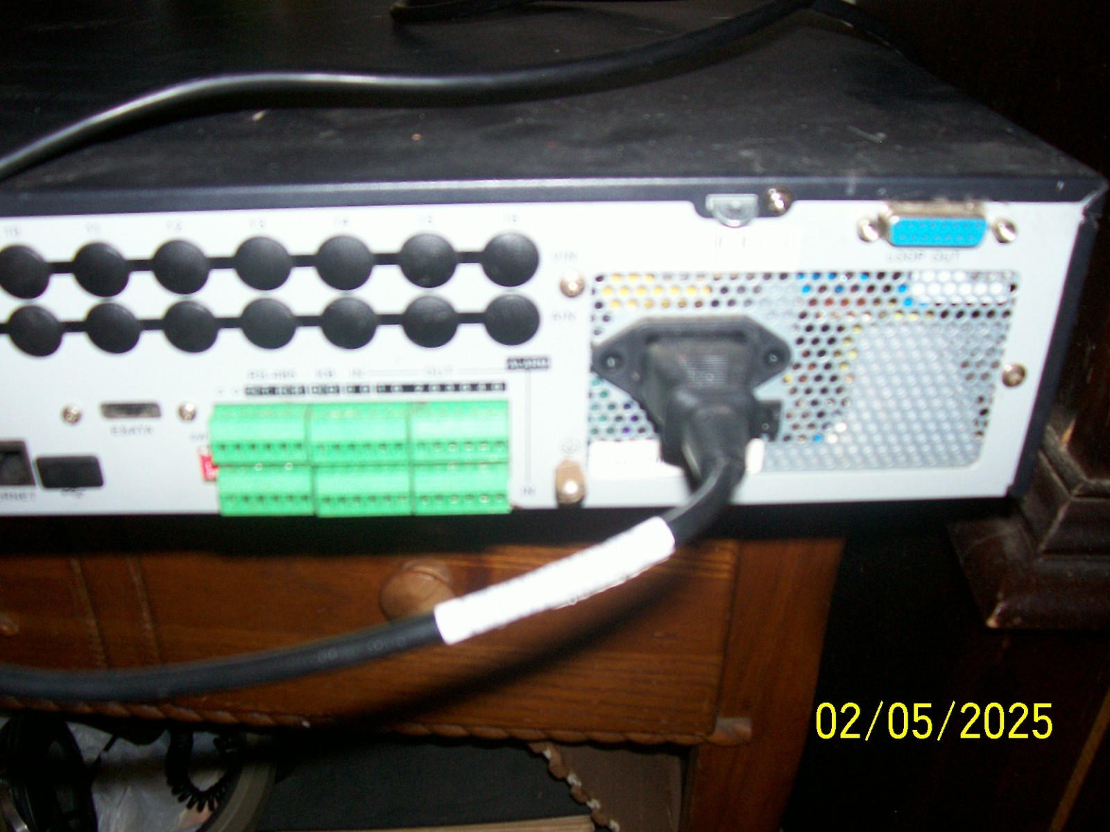 Tyco Digital Network Video Recorder Unknown Model #