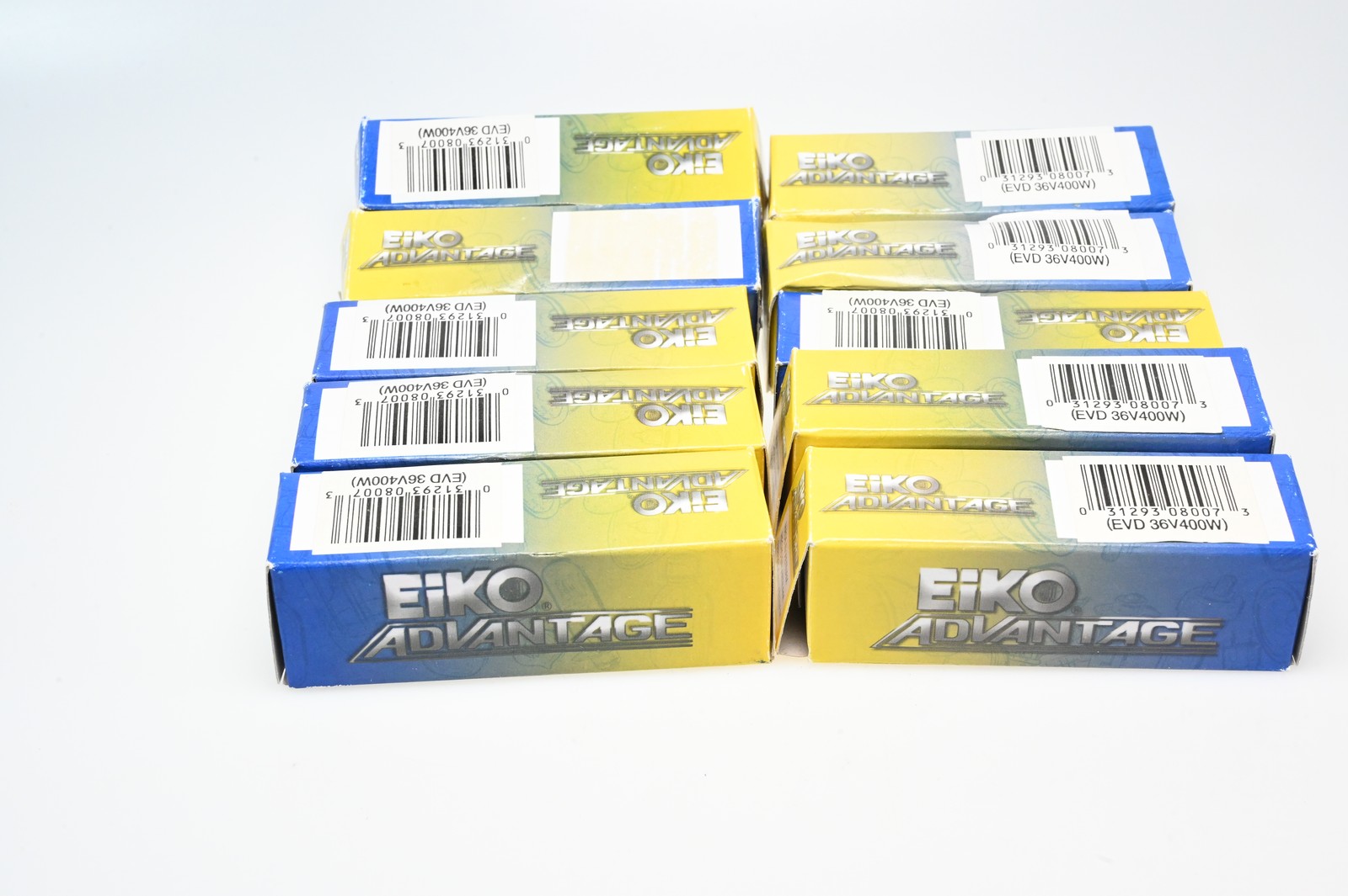 Lot of Eiko Advantage EVD 36V 400 W Photographic Bulbs Lamps Bulbs #G525