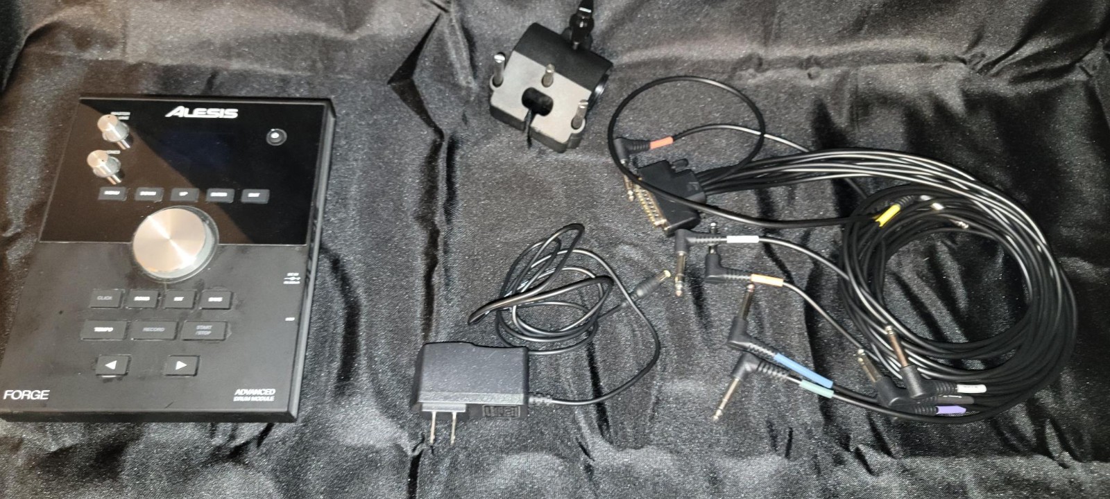 Alesis Forge Electronic E-Drum Module Console Unit - Complete Works Great!