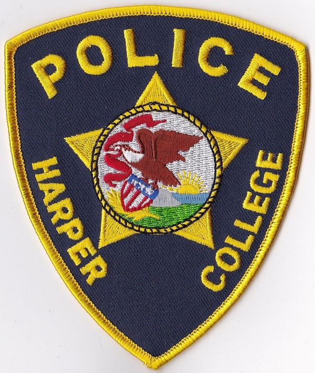 Harper College Police Patch Illinois IL