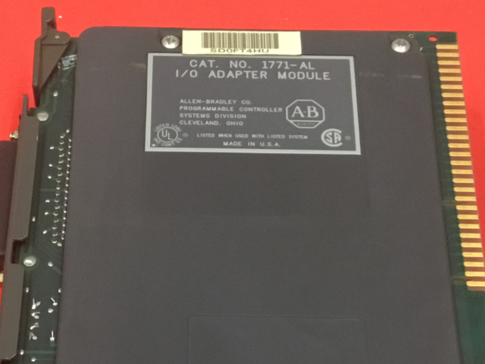 Allen-Bradley - 1771-AL - PLC-2 - I/O Adapter Module