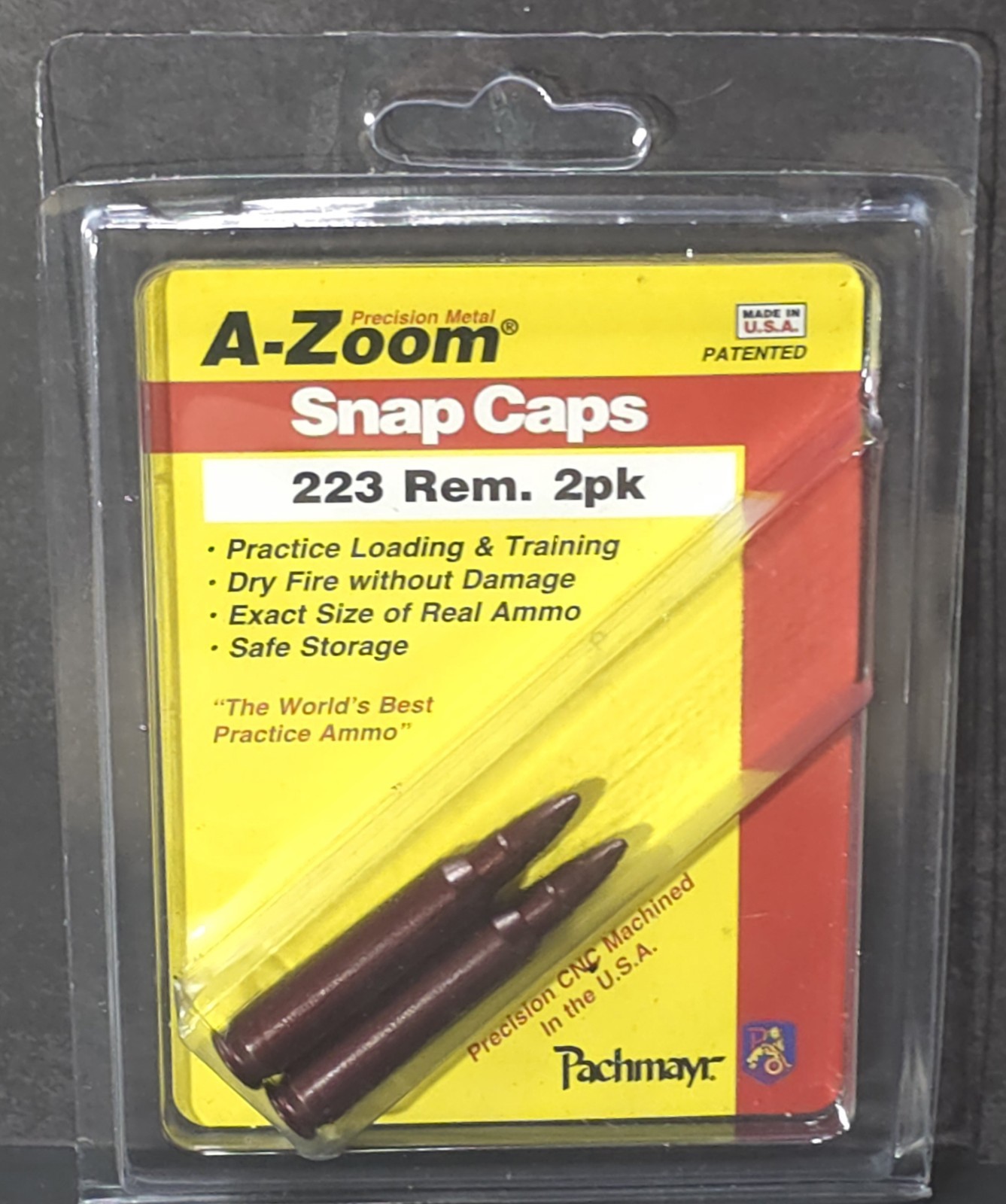 A-Zoom Snap Caps 223 Remington 2 Pack