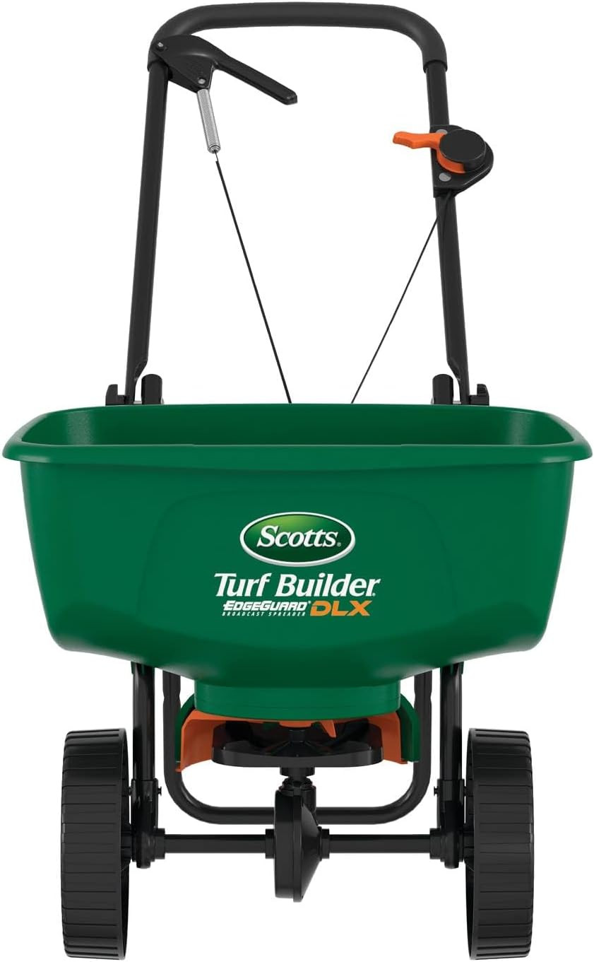 Turf Builder Edgeguard DLX Broadcast Spreader