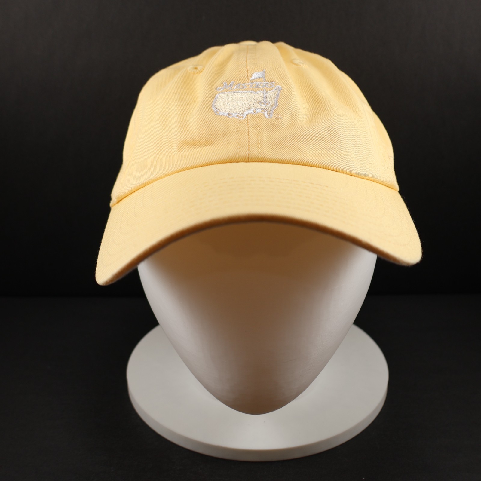 Master's American Needle Golf Logo Hat, Adjustable Yellow
